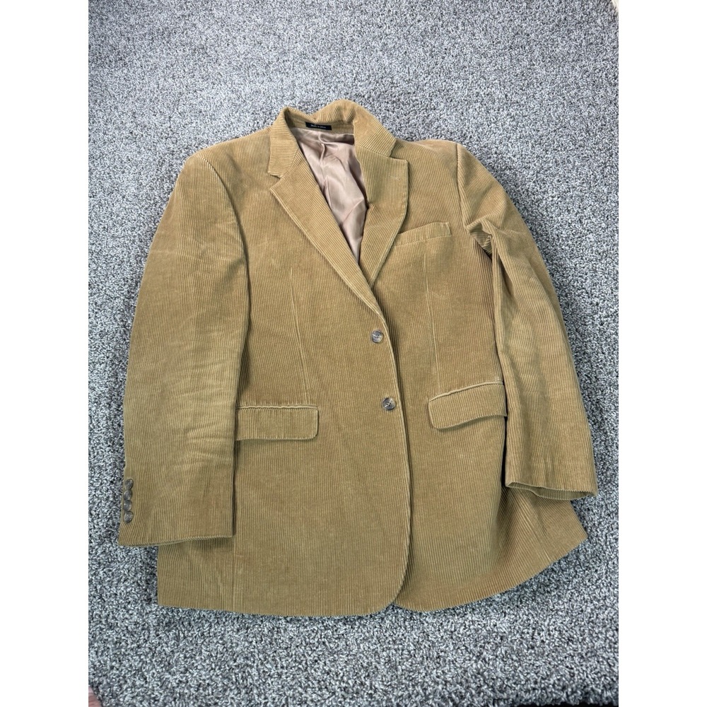 Lauren Ralph Lauren Corduroy Blazer Men's Size 42 Long Beige